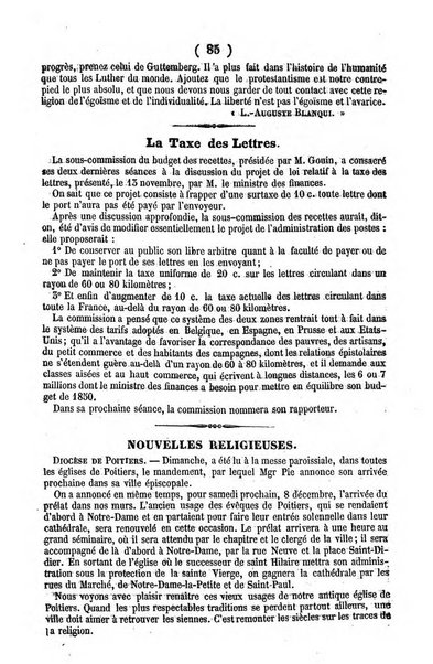 L'ami de la religion journal et revue ecclesiastique, politique et litteraire