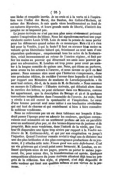 L'ami de la religion journal et revue ecclesiastique, politique et litteraire