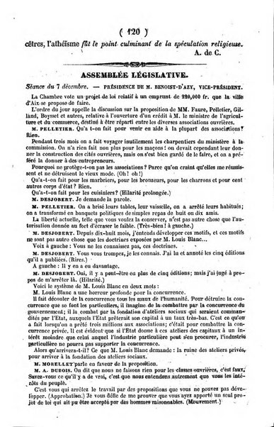 L'ami de la religion journal et revue ecclesiastique, politique et litteraire