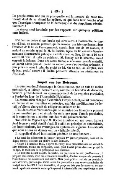 L'ami de la religion journal et revue ecclesiastique, politique et litteraire