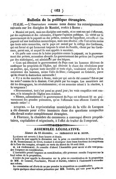 L'ami de la religion journal et revue ecclesiastique, politique et litteraire