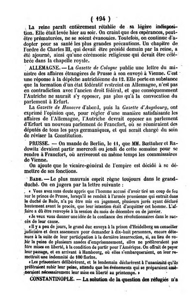 L'ami de la religion journal et revue ecclesiastique, politique et litteraire