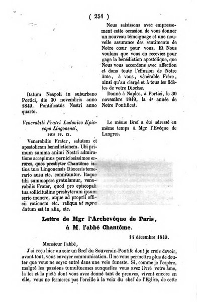 L'ami de la religion journal et revue ecclesiastique, politique et litteraire