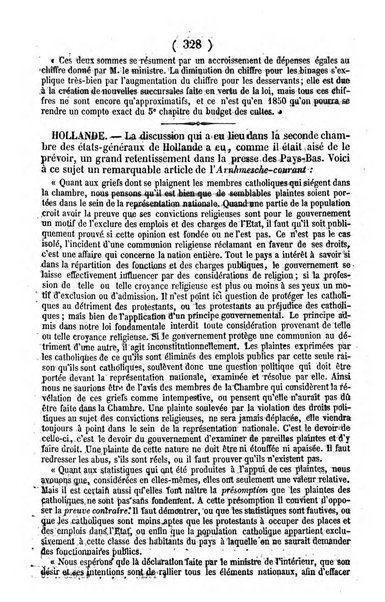 L'ami de la religion journal et revue ecclesiastique, politique et litteraire