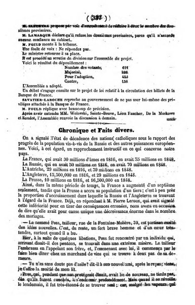 L'ami de la religion journal et revue ecclesiastique, politique et litteraire