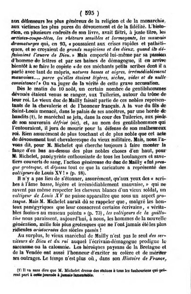 L'ami de la religion journal et revue ecclesiastique, politique et litteraire