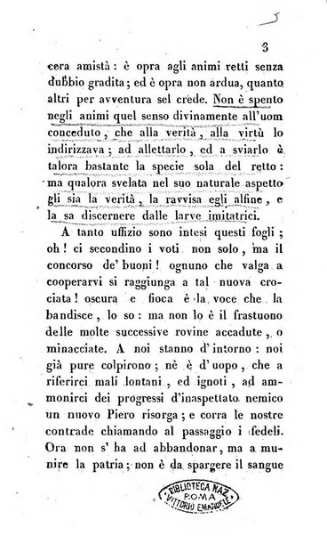 L'amico d'Italia nuovo giornale di lettere, scienze ed arti