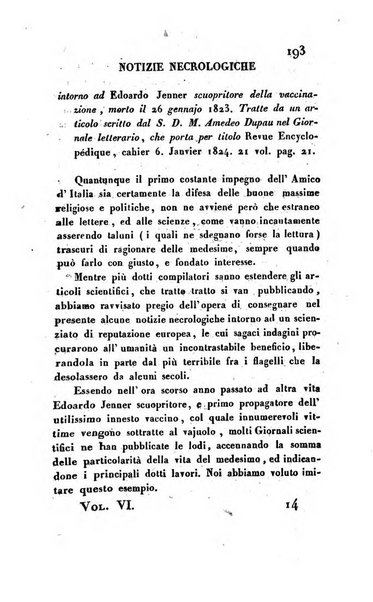 L'amico d'Italia nuovo giornale di lettere, scienze ed arti