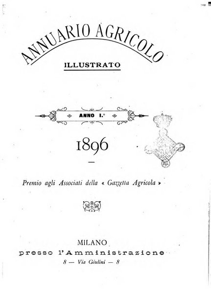 Annuario agricolo illustrato