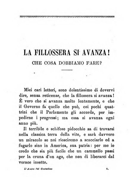 L'amico del contadino almanacco del giornale Il coltivatore