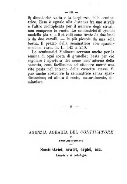 L'amico del contadino almanacco del giornale Il coltivatore