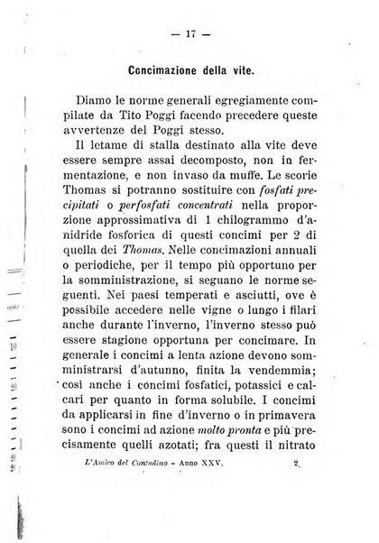 L'amico del contadino almanacco del giornale Il coltivatore