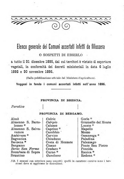 L'amico del contadino almanacco del giornale Il coltivatore