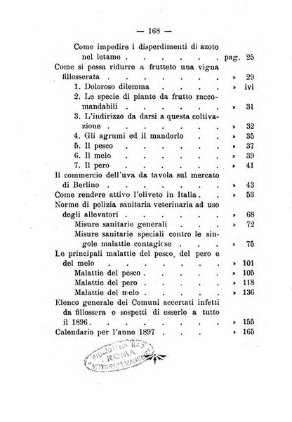 L'amico del contadino almanacco del giornale Il coltivatore