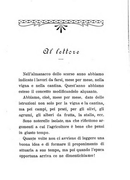 L'amico del contadino almanacco del giornale Il coltivatore