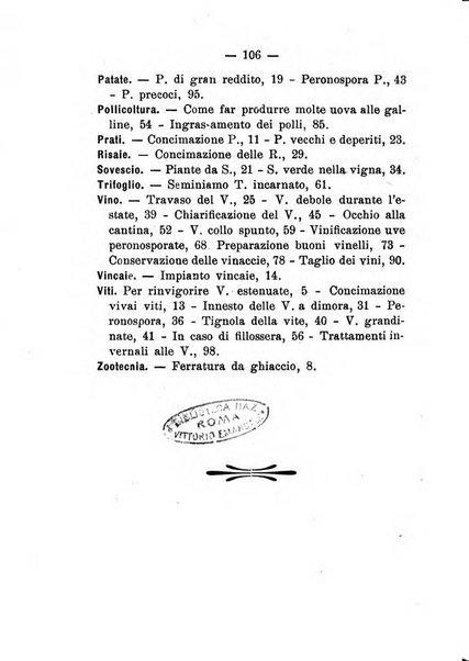 L'amico del contadino almanacco del giornale Il coltivatore