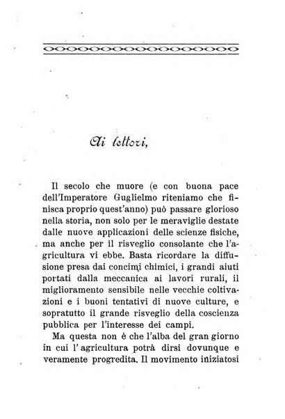 L'amico del contadino almanacco del giornale Il coltivatore