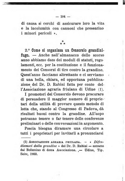 L'amico del contadino almanacco del giornale Il coltivatore