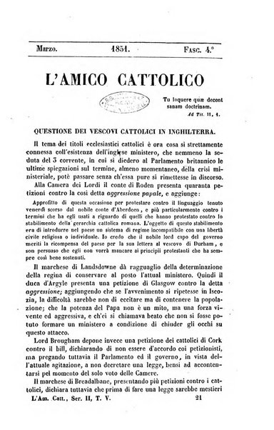 L'amico cattolico