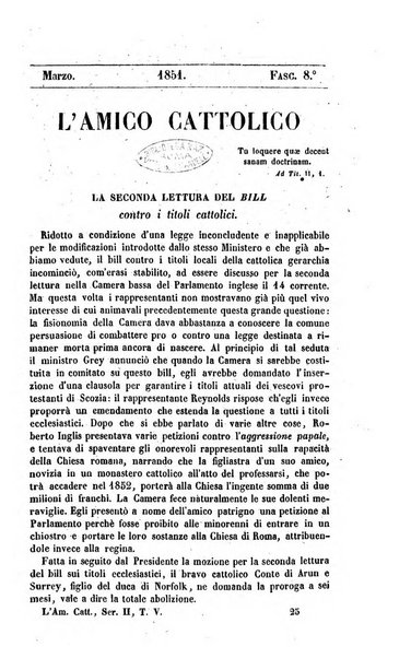 L'amico cattolico