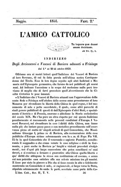 L'amico cattolico