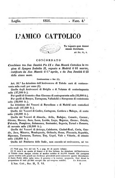 L'amico cattolico