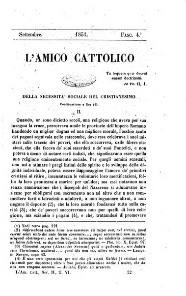 L'amico cattolico