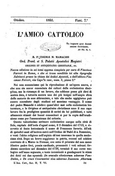 L'amico cattolico