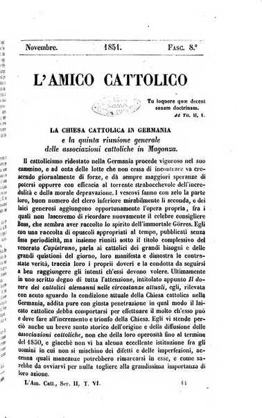 L'amico cattolico