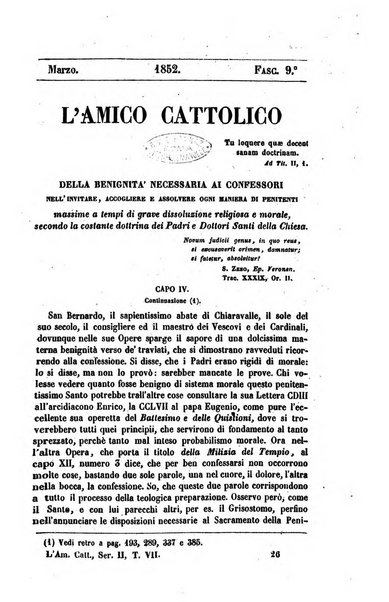 L'amico cattolico