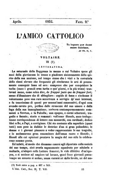 L'amico cattolico