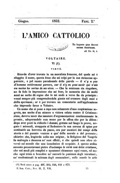 L'amico cattolico