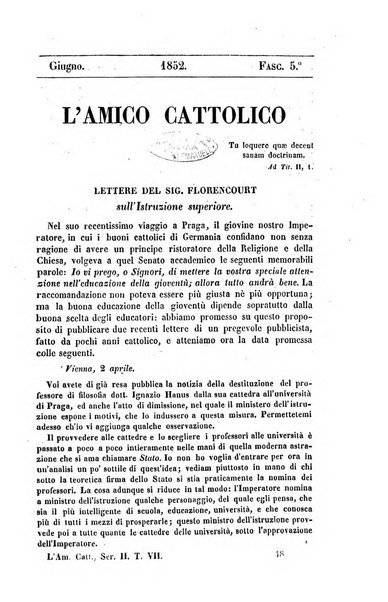 L'amico cattolico