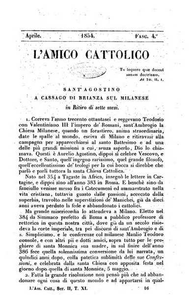 L'amico cattolico