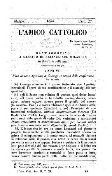 L'amico cattolico