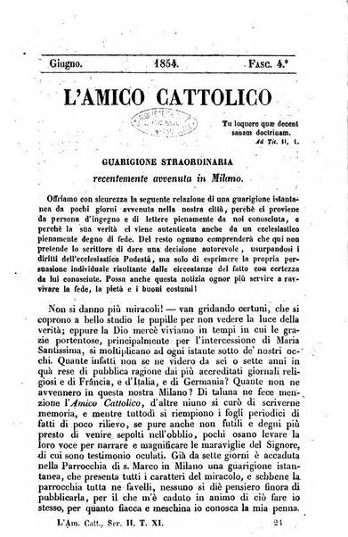 L'amico cattolico