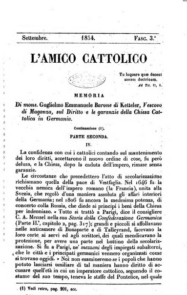 L'amico cattolico