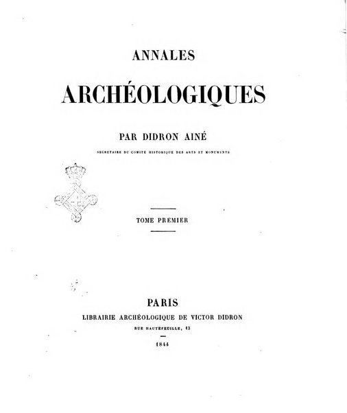 Annales archeologiques