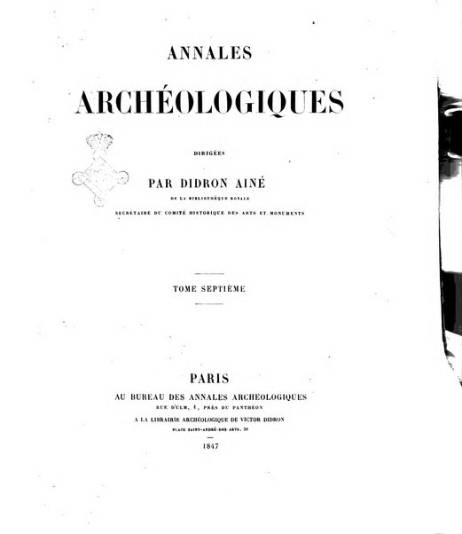 Annales archeologiques