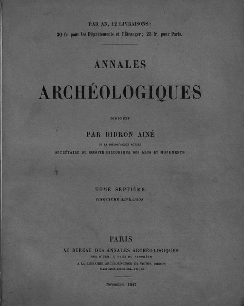 Annales archeologiques