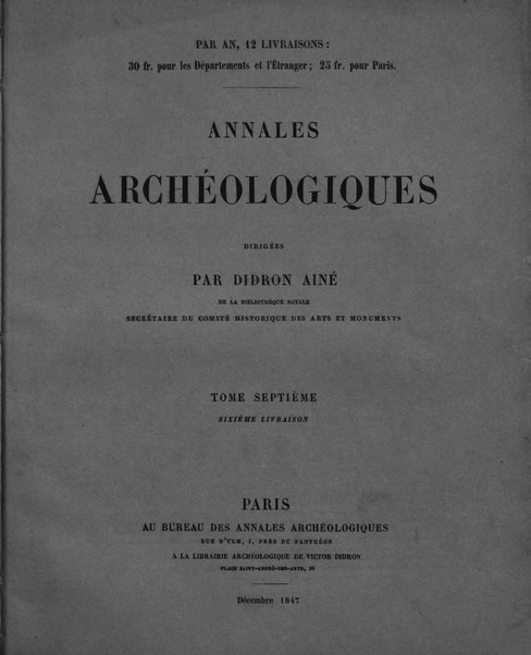 Annales archeologiques