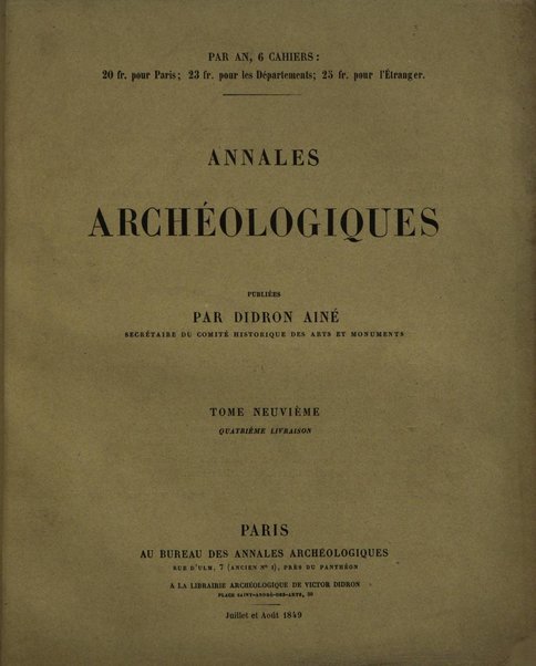 Annales archeologiques