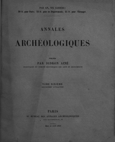 Annales archeologiques