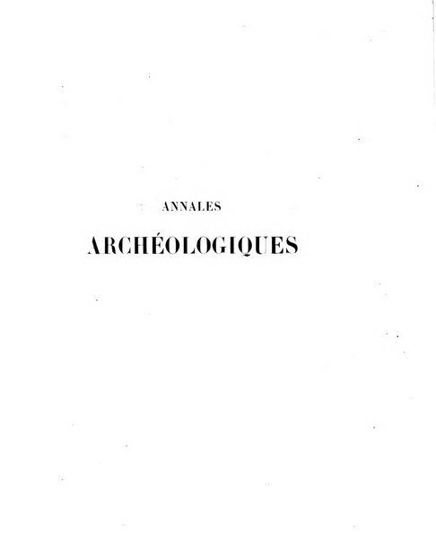 Annales archeologiques