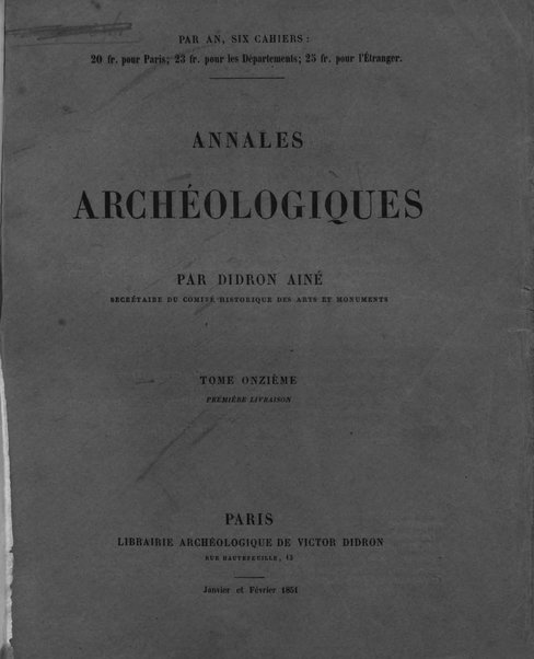 Annales archeologiques