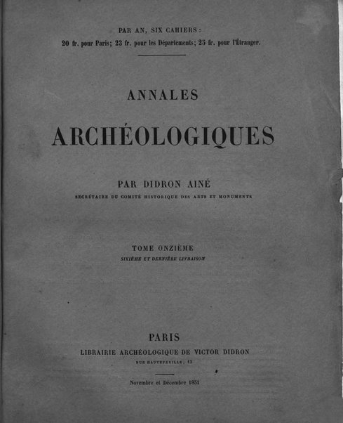 Annales archeologiques