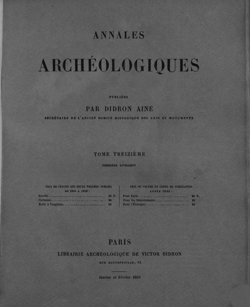 Annales archeologiques