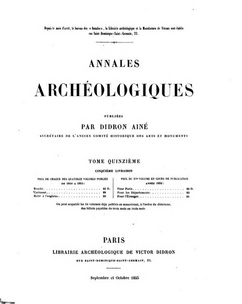 Annales archeologiques