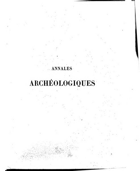 Annales archeologiques