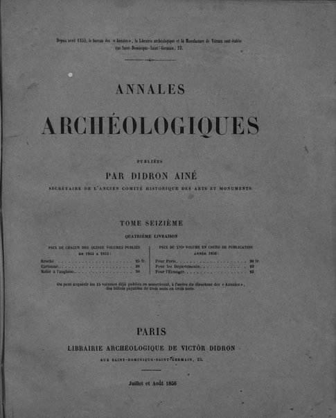 Annales archeologiques